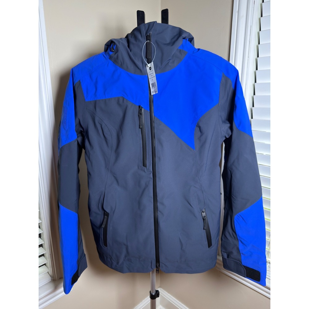 Aether Fusion Jacket Women's 4 or Large NWT Waterproof Ski Snow Shell RECCO Blue